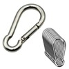 Sus316 Stainless Steel Snap Hook with Self-Healing Capability, Stainless Steel,