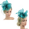KalluliCC Fascinators Hat for Women Tea Party,Green Headband Kentucky Derby