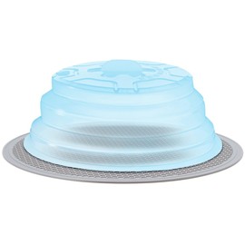 2 in 1,Silicone Covers for Food Storage & Microwave Place Mat - Bowl Holder, for Splatter Guard, Multi-use: Silicone Trivet, Pot Holders Drying Cover for Microwave Oven