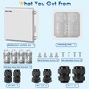 XINYIELE Waterproof Outdoor Project ABS Plastic Junction Box IP67 Weatherproof