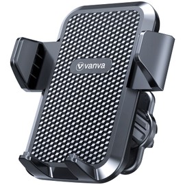 vanva [Protección de grado militar] Soporte universal para rejilla de ventilación de coche, [teléfonos grandes y carcasa gruesa] Soporte para teléfono celular para coche con soporte de manos libres compatible con todos los Apple iPhone11