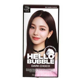 Mise-en-scène New Hello Bubble Hair Dye 3NT Dark Choco / 미쟝센 뉴 헬로버블 염색약 3NT 다크초코