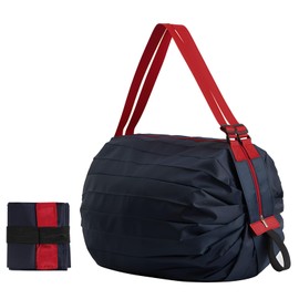 Yenvory Foldable Shopping Bags in Bag, Reusable Folding Bags, Oxford Fabric for Travel, Fitness, Shopping, Camping and Winter Clothing, Nano Bag, Foldable Shopping Bag, darkblue, Contemporary