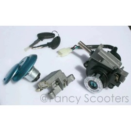 FANCY SCOOTERS ZNEN LANCE VENICE 150 ZN150T-20 150CC SCOOTER IGNITION KEY SWITCH LOCK ASSEMBLY