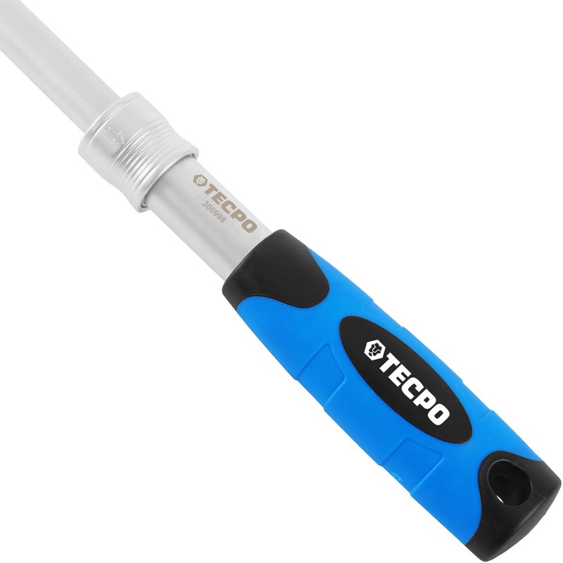 TECPO Extendable reversible ratchet, 3/8 inch, 215-315 mm, telescopic ratchet
