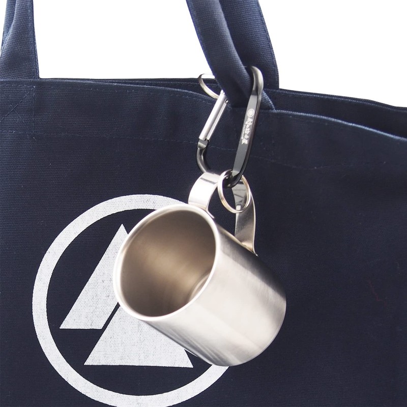 Village Blacksmith MK-0068 Aluminum Carabiner Hook, Black, 2 Pieces