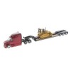 DIECAST MASTERS Peterbilt 579 Ultra Foot Tandem Cat D5M with