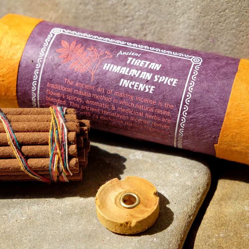 Premium Tibetan Incense Sticks Set, 6 x 30 Pieces, Handmade