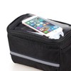 AIMALL Reflective Waterproof Bike Frame Bag, Spacious Bicycle Handlebar &