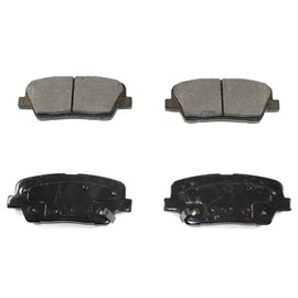 A-Partrix 1Set Rear Brake Pad Brake Pads Replacement Disc Brake Pad Set Fits Entourage 2007-2010 Fits Equus 2011-2014 Fits Genesis 2009-2009 Fits Genesis Coupe 2010-2016 Fits Santa Fe 2010-2016