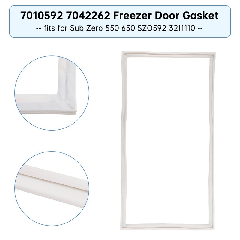 Frezon 7010592 Freezer Door Gasket Fit For Sub Zero 550,
