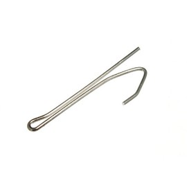 DEEP PINCH PLEAT END RUFFLETTE CURTAIN HOOK LONG NECK DP41LN ( pack of 12 )