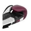 Venum Elite Evo Boxing Gloves - Burgundy/Silver
