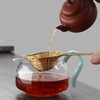 Tea Infuser Strainer Pure Copper Reusable Loose Leaf Teapot Filter