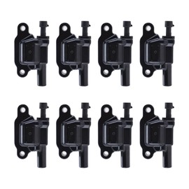 8pcs Ignition Coils Pack Compatible for Chevy 2006-2007 Impala, 2006-2007 Monte Carlo, 2006-2009 Trailblazer, 2007-2010 Silverado 1500, 2007-2007 Corvette, 2007-2009 Avalanche, Replaces# UF413