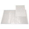 A4 Plastic Presentation Book, Binder with Clear Plastic Sleeves Bound