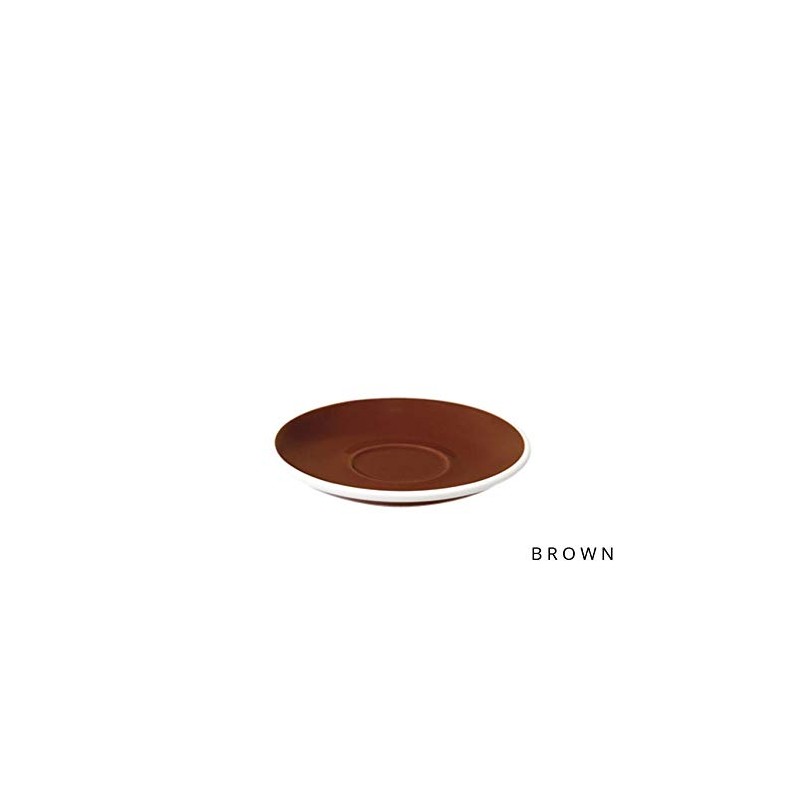 LOVERAMICS Egg 14.50cm Cappuccino Saucer Brown