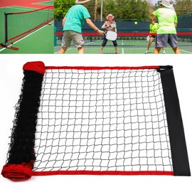 TOBWOLF 22x3ft Pickleball Replacement Net, Portable Pickleball Nets with 4 Paddle Replacement Birdies, Indoor Outdoor Practice Pickleball Polyester Net for Most Free-Standing Pickle Ball Frame