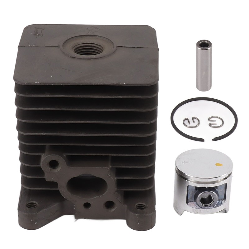Cylinder Piston Assembly Kit 33.5mm Aluminum Alloy Trimmer Cylinder Piston