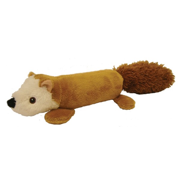Pet Lou 01012 EZ Squeakers Dog Chew Toy, 11-Inch Chipmunk