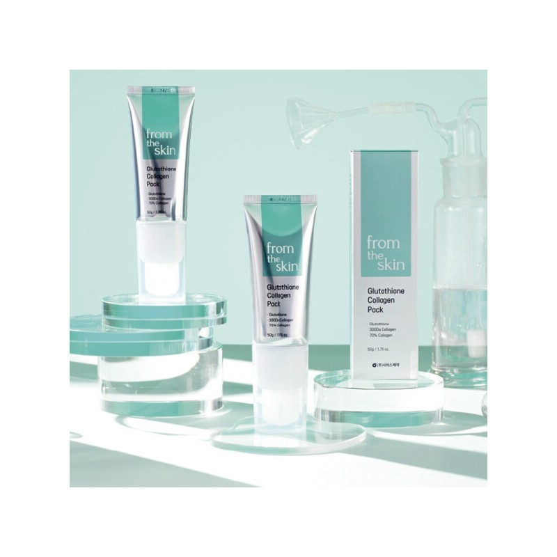 From The Skin 프롬더스킨 글루타치온 콜라겐 필오프팩 50gx4개 From the