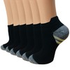 Sooverki Copper Plantar Fasciitis Running Compression Socks for Men &