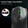 DeLUX M800PRO Wireless Gaming Mouse - PAW 3370 Sensor, Multi-Device