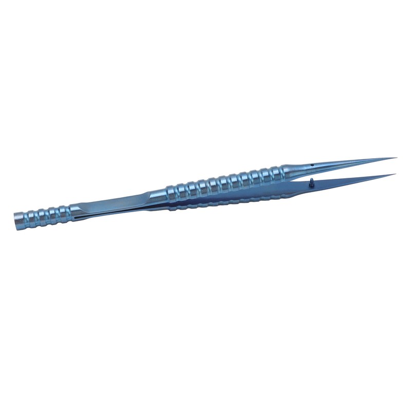 Tweezers Ti Alloy Straight Fine Tip Antimagnetic Tool for Electronic
