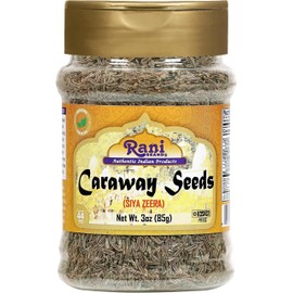 Rani Caraway Seeds (Siya Zeera) Spice 3oz (85g) Natural ~ Gluten Friendly | NON-GMO | Kosher | Vegan | Indian Origin