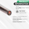Automotive Round Twin 2 Core Cable 12V/24V Thin Wall Wire