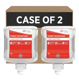 SC Johnson Professional Cutan Sanitiser Refill Kit - Healthcare - Skin Hypoallergenic - Sensitive - Non Sticky - 2 Recharge Catridges - 1 Litre - for Professional Use Only