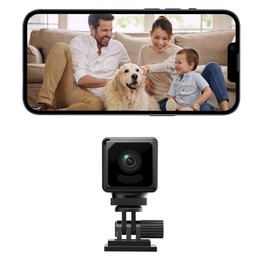 Mini Wireless Camera Home Security Camera, Small Security 1080P HD Home Cameras, WiFi Indoor Camera, Nanny Pet Baby Cameras for with Motion Detection, Auto Night Vision, App Control, Remote Viewing