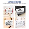 Avery Printable Rectangle Cards with Rounded Corners with Sure Feed