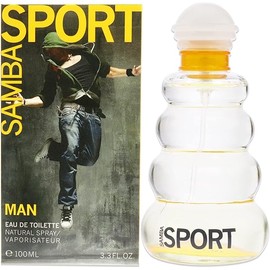 Perfumer's Workshop Samba Sport for Men, Edt Spray, Aromatic, 3.3 Oz
