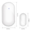BITIWEND Mini Door/Window Sensor for Entrance Bell, Wireless Magnetic Wireless