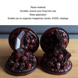 Cosiki Dragon Bookends, Book Ends for Shelves, Vintage Furious Dragon Slayer Bookends Dragon Decorative Bookend Book Shelves Berserk Bookends Book Stopper for Books/DVDs