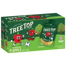 Tree Top Applesauce Pouches (3.2 Ounce (Pack of 20), Apple)