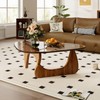 JCAJCA Coffee Table for Living Room Mid Century Modern Center