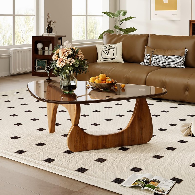 JCAJCA Coffee Table for Living Room Mid Century Modern Center