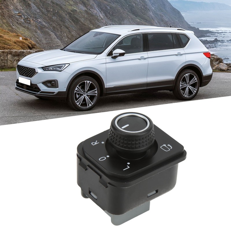 Car Side Door Rearview Mirror Control Switch 3G0959565C Replacement for