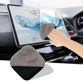 ONISMEZ Car Screen Cleaner,Car Display Cleaner,Microfiber Car Touch Screen Cleaner Cloth,Suitable for Automotive,Cell Phone,Computer,and pad displays (Square)