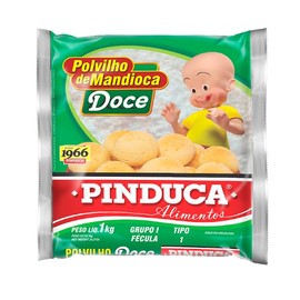 Pinduca Manioc Starch 1Kg 35.2oz Gluten-free Sweet Manioc Starch for Making Yummy Crunch Biscuits (Polvilho Biscuits) in Brazil