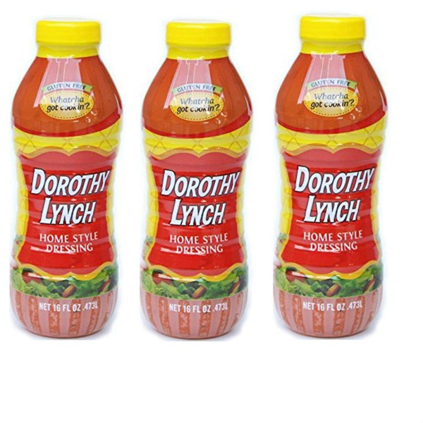 Dorothy Lynch Original Home Style Salad Dressing. Pack of 3. Convenient One Stop Shopping. Delicious and Gluten-Free!