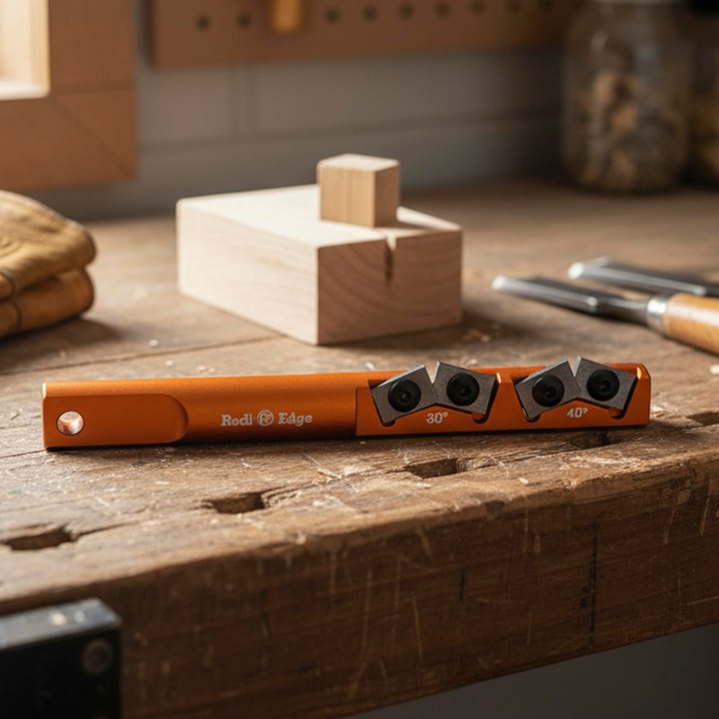 Redi-Edge Pocket Knife Sharpener 2 Position - Orange Pocket knives