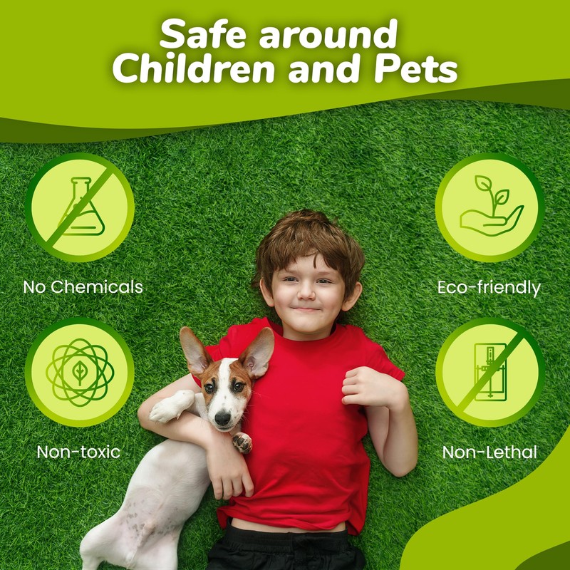 Natural Elements Mole and Vole Repellent | 100% Castor Oil