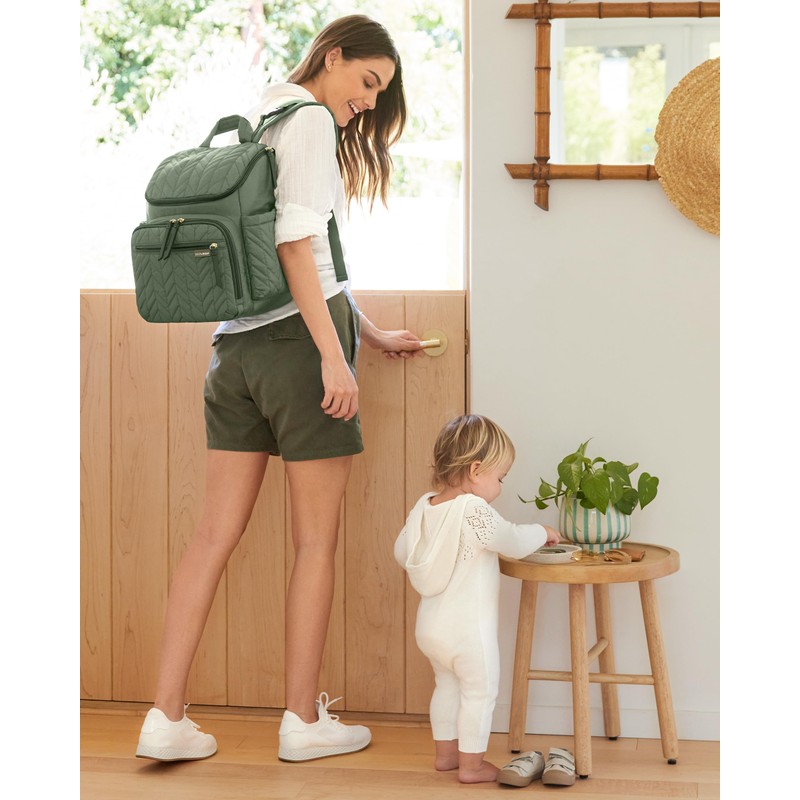 Skip Hop Diaper Bag Backpack: Forma, Multi-Function Baby Travel Bag