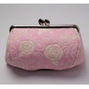 Gamapuchi Pouch, Cosmetic Pouch, Cosmetics Pouch, 06-pink x light beige