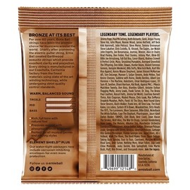 Ernie Ball Ernie Ball Earthwood Light Phosphor Bronze Acoustic Guitar Strings, 11-52 Gauge (P02148)