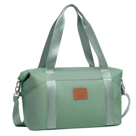 COOLIFE Cabin Bag for Ryanair Airlines, 40×20×25 cm Underseat, Travel Holdall Carry-on Hand Luggage Weekend Bag for Women, Travel Duffel Bag with Trolley Sleeve