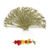 Posurry Bamboo Skewers 4 in,1000 pcs,Bamboo Cocktail Picks